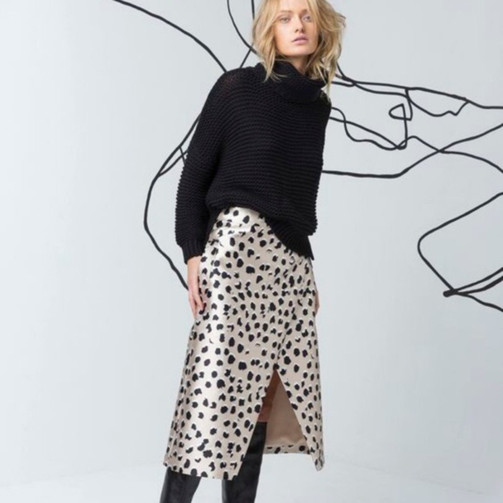 C/MEO Collective one life skirt / Spot print